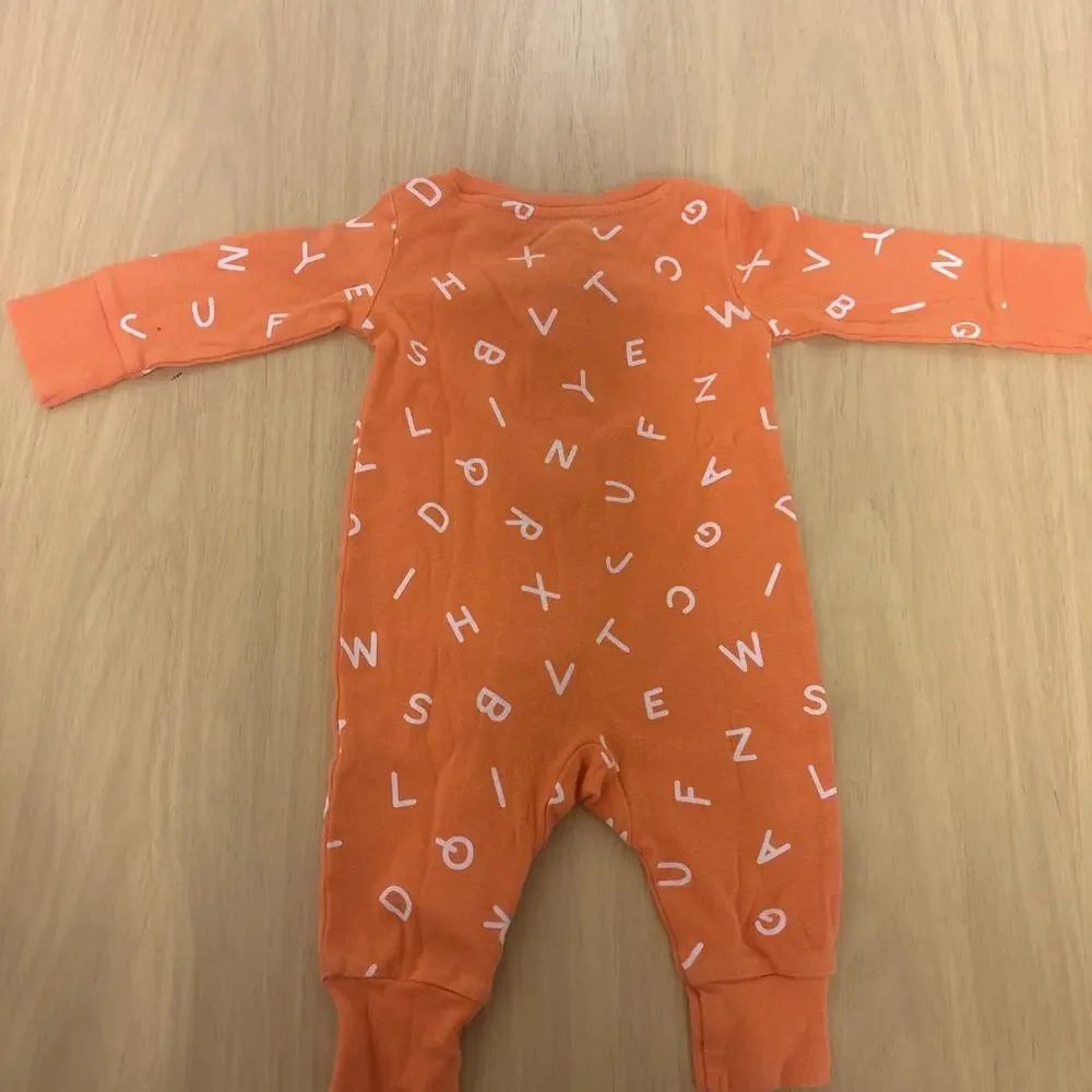 Infant One Piece Body Suit Size 3 Months Pre Owned Long Sleeve One Piece (E5)